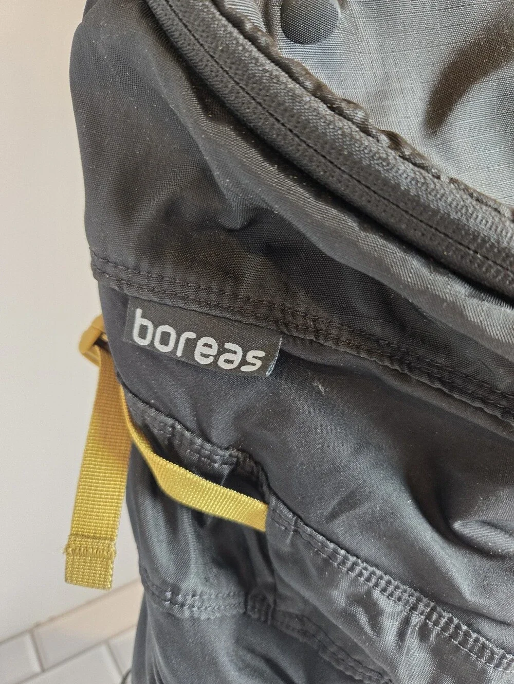 Boreas backpack Bolinas Black With Aluminum Support Back